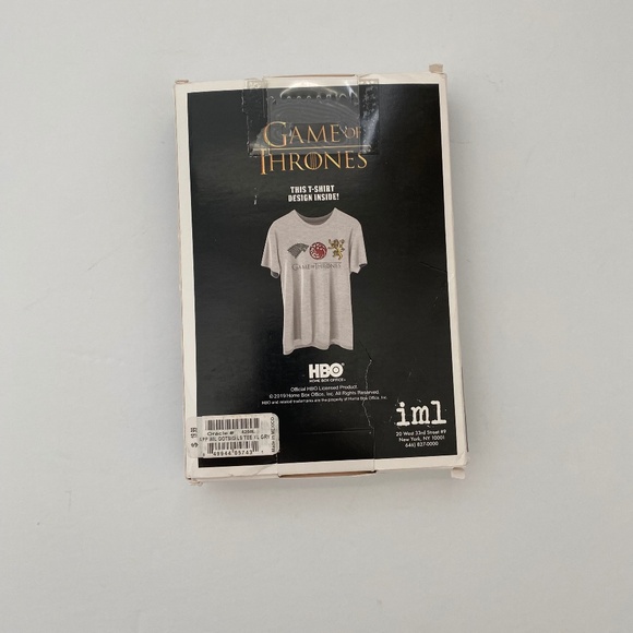 NIB Game Of Thrones GOT T-Shirt Size: XL - Picture 4 of 5